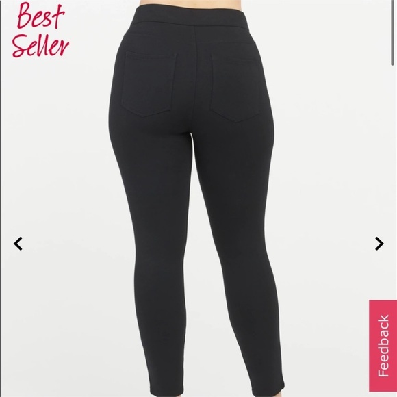 SPANX The Perfect Pant Black Ankle 4-Pocket size XL - Picture 3 of 11